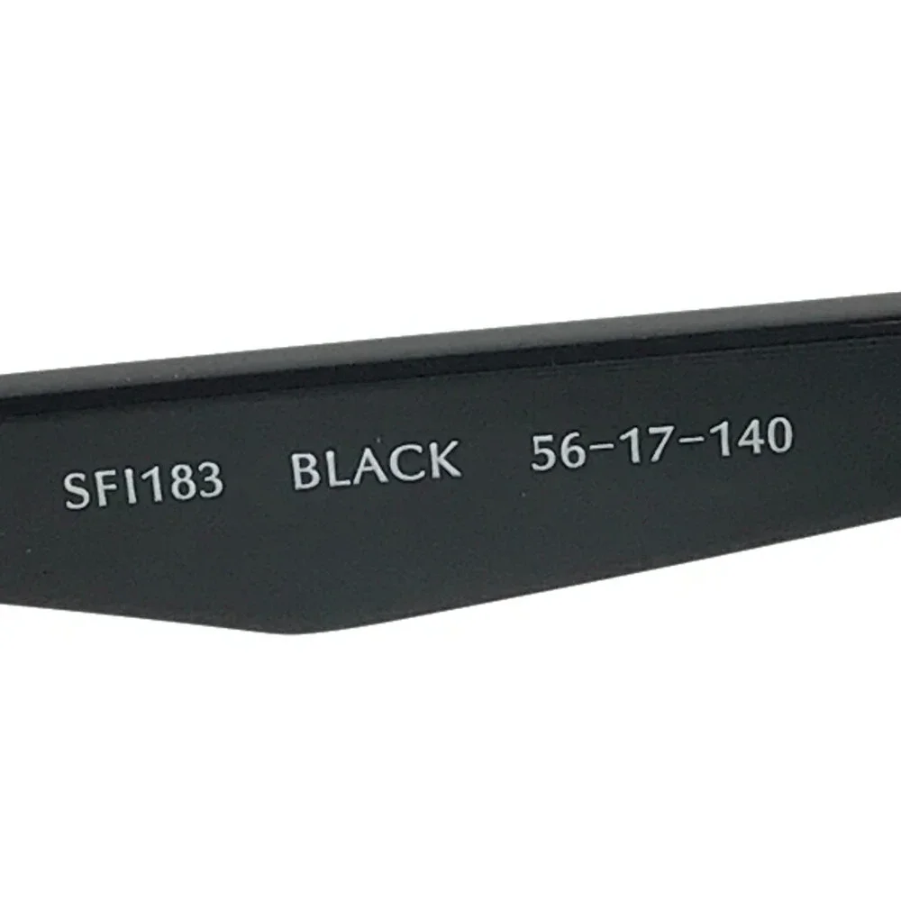 Fila Sunglasses SFI183 BLACK Butterfly Oversized Frame with Gray Gradient Lenses